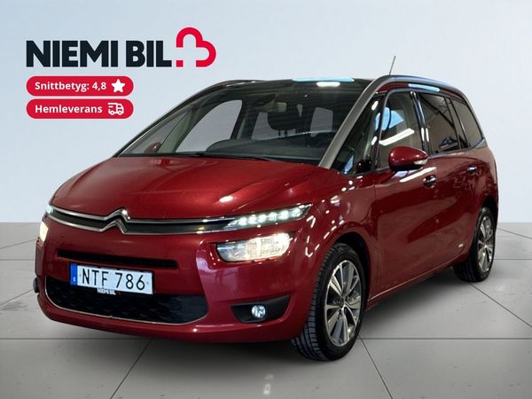 Citroen C4 Picasso Grand 1.6 HDi EGS 7sits Kamera Pano Navi S&V-Hjul - 2015
