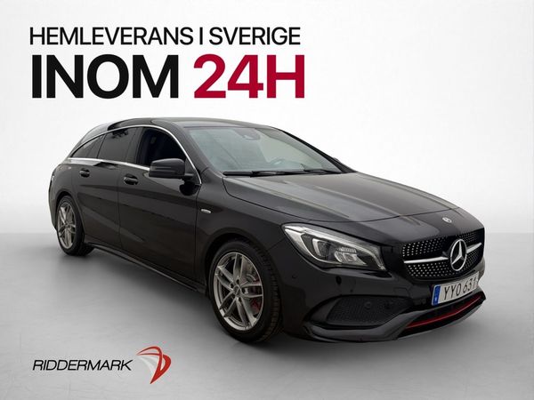 Mercedes CLA250 4M SB 218hk AMG H/K Drag Kamera Navi - 2018