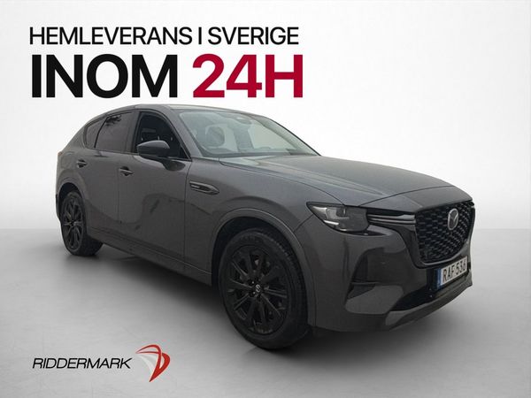 Mazda CX-60 PHEV AWD Homura Bose 360° HUD Skinn Drag MOMS - 2023
