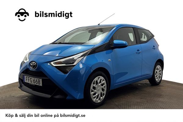 Toyota Aygo 1.0 VVT-i X-Play Kupévärmare Filassist Kamkedja 72hk - 2019