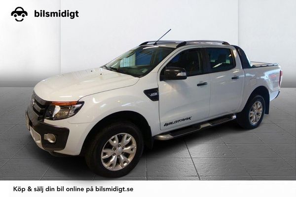 Ford Ranger Dubbelhytt 3.2 TDCi 4x4 Wildtrack Aut Drag Kamera MOMS - 2015