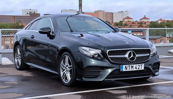 Mercedes E220 d 4Matic Coupé AMG Pano S/V-hjul - 2020