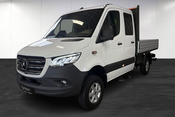 Mercedes Sprinter 319 Flakbil 4x4 Dubbelhytt - 2027
