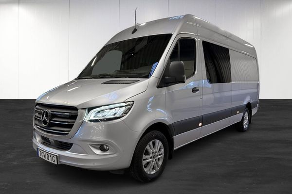 Mercedes Sprinter 317 Dubbelhytt SN byggnation - 2023