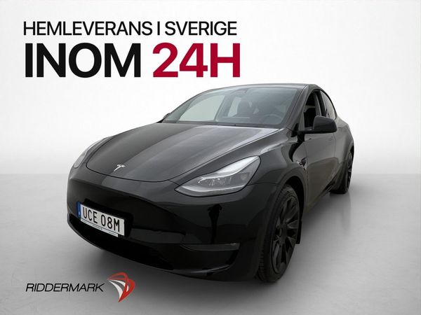 Tesla Model Y Long Range AWD Dragkrok Värmare MOMS - 2023