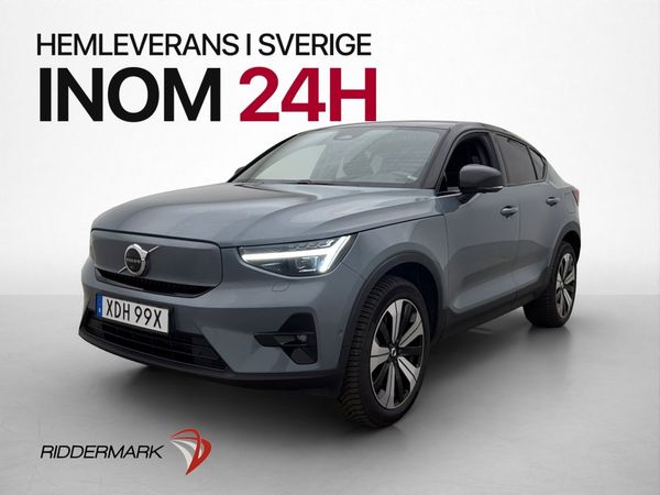 Volvo C40 Recharge Twin Ultimate Pano H/K Drag 360° Värmare - 2022