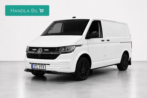 Volkswagen Transporter T30 2.0 TDI 4M Dubbeldörr 3-sits D-Värm Moms Drag 150hk - 2021