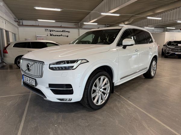 Volvo XC90 7-sits D5 AWD Inscription HUD Värmare Pilot Drag Kamera - 2017