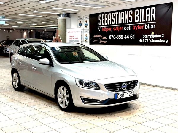 Volvo V60 D4 Momentum Drag 163Hk Välvårdad - 2014