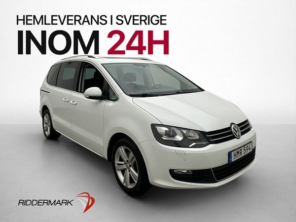 Volkswagen Sharan 150hk Premium 7-sits Pano Kamera Drag - 2016