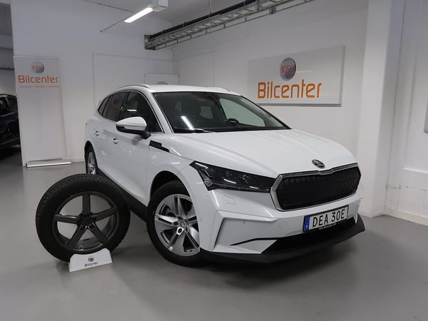 Skoda Enyaq iV 80x V-Däck ingår Drag-Kamera-Navi-Keyless-CarPlay-Rattv - 2023