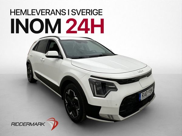 Kia Niro EV Advance MOMS Skinn H/K Kamera Drag Värmepump - 2023
