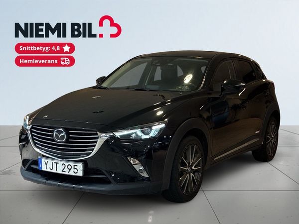 Mazda CX-3 1.5 AWD Optimum Mvärmare Bkamera BOSE-ljud HuD Navi S&V - 2017
