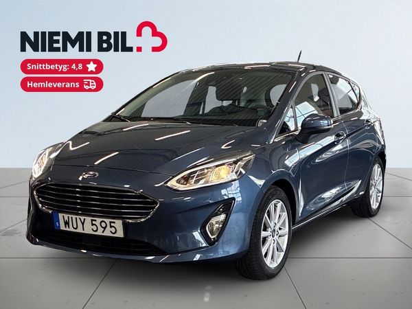 Ford Fiesta 5-dörrar 1.0 EcoBoost Titanium S&V-Hjul/Psens/Adfart/BT - 2019