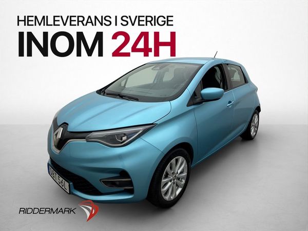 Renault Zoe R110 52 kWh Navi Friköpt Batteri P-sensor - 2022