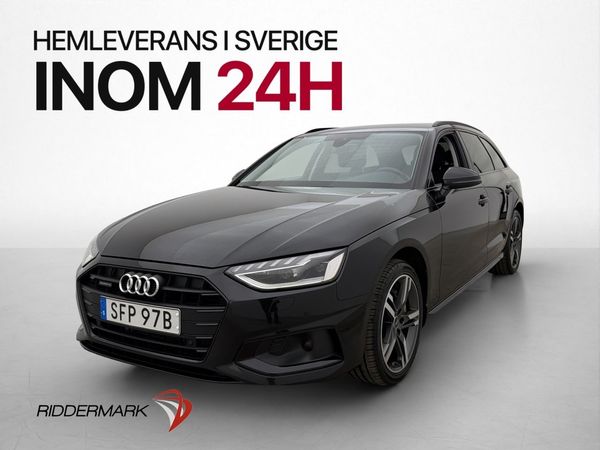 Audi A4 40 TDI Q Cockpit Kamera Navi D-Värm Matrix Drag - 2022