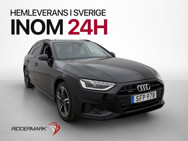 Audi A4 40 TDI Q Cockpit Kamera Navi D-Värm Matrix Drag - 2022