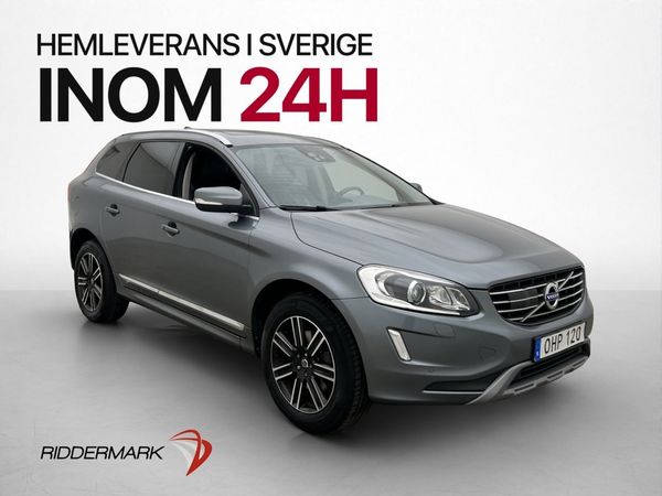 Volvo XC60 D4 AWD Summum Pano D-Värm Kamera Navi Blis Drag - 2017