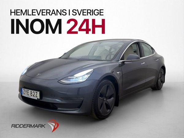 Tesla Model 3 Long Range AWD 440hk Pano Autopilot Navi - 2019