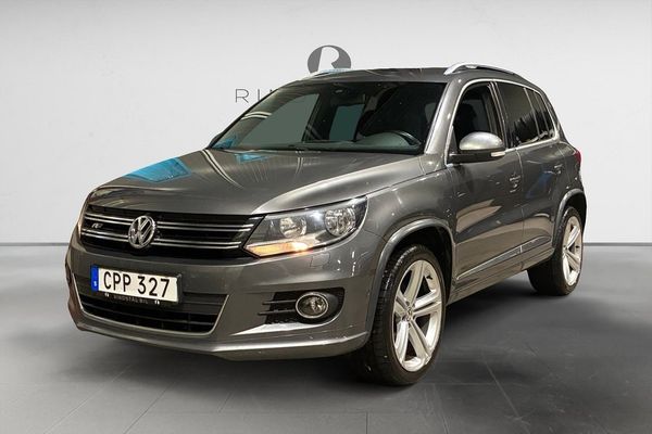 Volkswagen Tiguan 1.4 TSI 160 HK 4M R-LINE DRAG B-KAMERA 15900MIL 19" - 2015