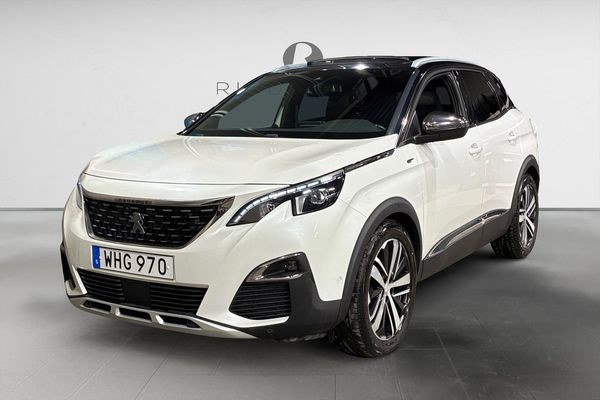 Peugeot 3008 2.0 BlueHDi 177 HK AUT GT FOCAL KAMERA NYSERVAD 3300MIL - 2018
