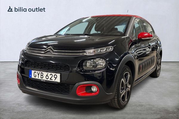 Citroen C3 1.2 PureTech EAT Shine 110hk Carplay P-sensor - 2018
