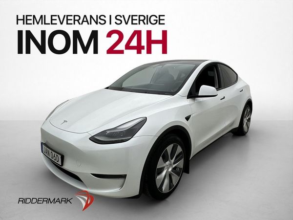 Tesla Model Y Long Range AWD MOMS Drag Pano Kamera Värme AP - 2023