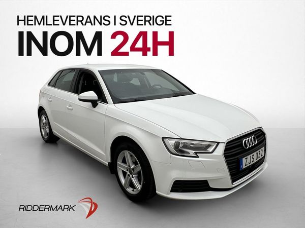 Audi A3 SB 1.5 TFSI 150hk Proline Bluetooth Farthållare - 2018