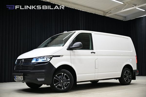 Volkswagen Transporter DSG 150HK Inredd|LED|Drag|Värmare|Inverter|Moms|SeUtr! - 2023