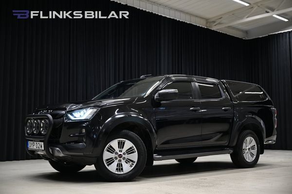 Isuzu D-Max 163HK Automat|Kåpa|Drag|Värmare|Frontbåge|Leasbar|SeUTR - 2021