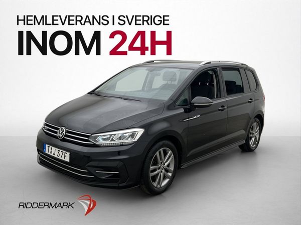 Volkswagen Touran 1.5 TS 7-Sits Värm Kamera CarPlay Drag - 2021