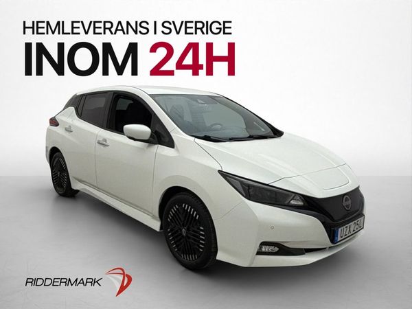 Nissan Leaf 150hk MOMS Navi Kamera Döda-vinkel Bluetooth - 2023