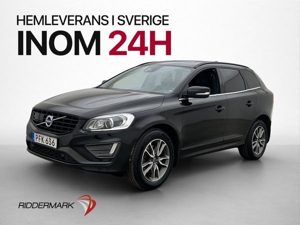 Volvo XC60 D4 AWD 190hk R-Design Värm Pano Kamera VOC BLIS - 2017