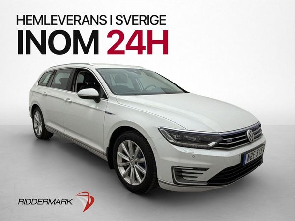 Volkswagen Passat GTE 218hk Värmare Dragkrok Kamera CarPlay - 2016
