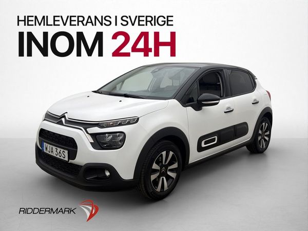 Citroen C3 1.2 PureTech CarPlay Navi ISOFIX 0,55l/mil MOMS - 2023