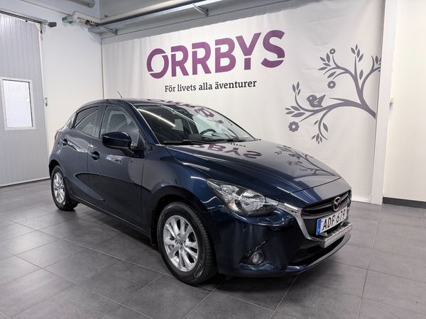 Mazda 2 5-dörrar 1.5 SKYACTIV-G 90Hk Aut Vision V-Hjul 1ägare - 2016