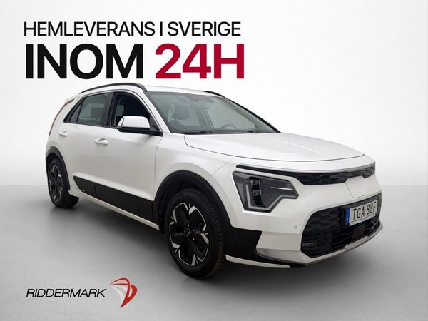 Kia Niro EV Action Kamera Halvskinn Rattvärme CarPlay MOMS - 2023