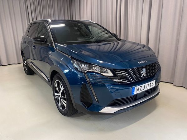 Peugeot 5008 GT 130hk Automat 7-Sits. Navi, Adaptiv farthållare - 2023