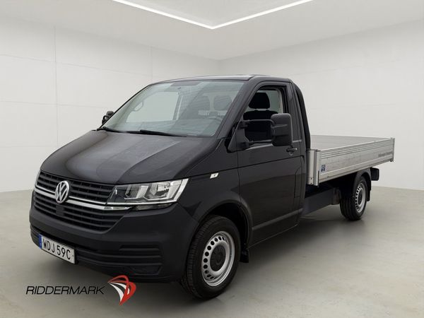 Volkswagen Transporter FLAKBIL Värmare Drag Farthållare Moms - 2020