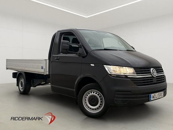 Volkswagen Transporter FLAKBIL Värmare Drag Farthållare Moms - 2020