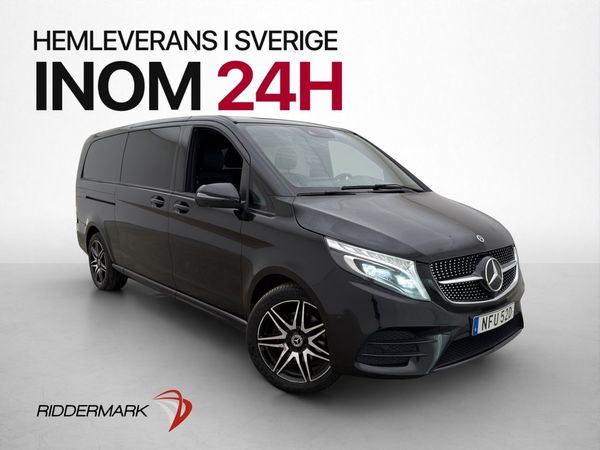 Mercedes V250 d X-Lång AMG 4MATIC Värm El-Dörrar Moms - 2022