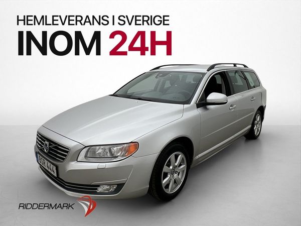 Volvo V70 D4 Momentum Värmare Drag P-Sensorer Halvskinn - 2014