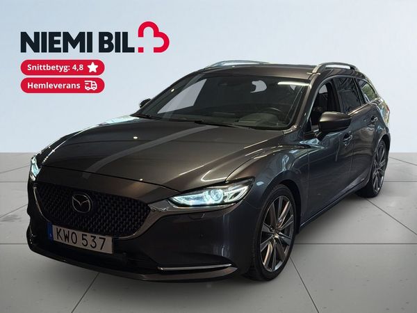Mazda 6 Wagon 2.2 Aut AWD Optimum Signature 360/Bose/Drag/Skinn - 2019
