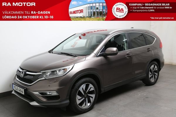 Honda CR-V 1,6 i-DTEC 120hk Lifestyle Kamera Alcantara Motorv - 2015
