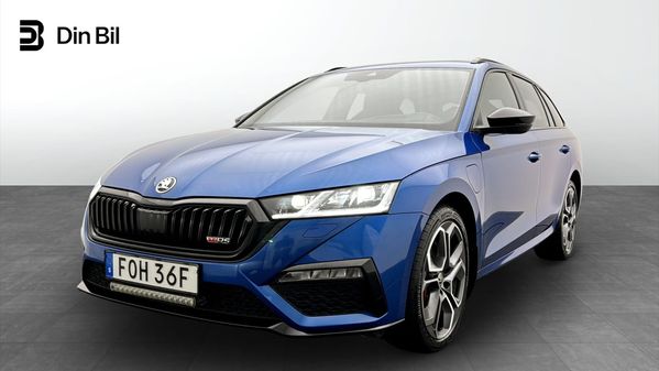 Skoda Octavia Kombi RS iV 1,4 TSI 245hk / Drag & Värmare / Panoramatak - 2024