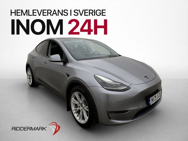 Tesla Model Y Long Range AWD Dragkrok HW3 Matrix Värmepump - 2023