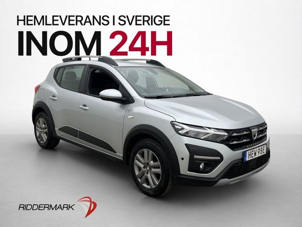 Dacia Sandero Stepway 1.0 TCe Kamera Sensorer CarPlay - 2022