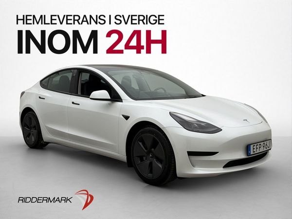 Tesla Model 3 Standard Range Plus Drag 325hk MOMS Pano Navi - 2021
