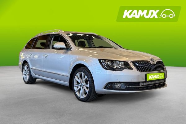 Skoda Superb Combi 2.0 TDI 4x4 DSG 170hk M-värm Drag Skinn - 2015