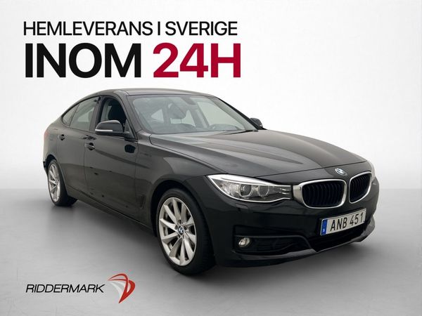 BMW 318 d Gran Turismo 143hk Sensorer Bluetooth 0.48 L/mil - 2015